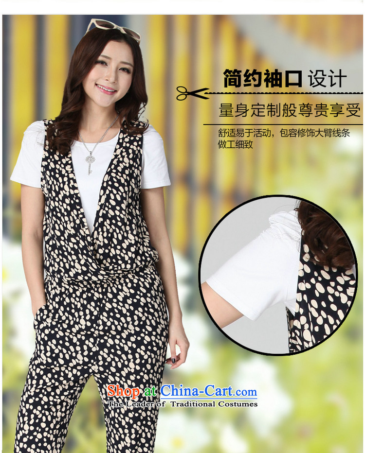 C.o.d. 2015 Summer new stylish plus hypertrophy code women thick MM two kits in trousers with Sau San video thin stamp trousers Harun trousers black dot 3XL picture, prices, brand platters! The elections are supplied in the national character of distribution, so action, buy now enjoy more preferential! As soon as possible.