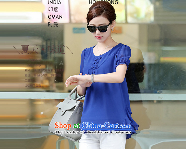 If code short-sleeved shirt women chiffon 2015 Summer loose thick large mm solid color T-shirt chestnut horses L photo summer, prices, brand platters! The elections are supplied in the national character of distribution, so action, buy now enjoy more preferential! As soon as possible.