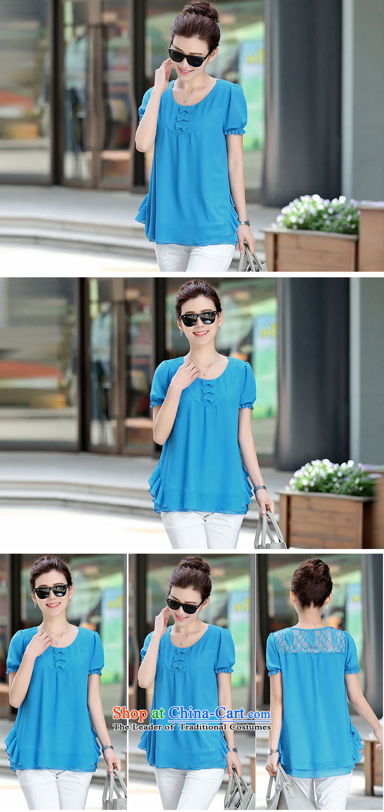 If code short-sleeved shirt women chiffon 2015 Summer loose thick large mm solid color T-shirt chestnut horses L photo summer, prices, brand platters! The elections are supplied in the national character of distribution, so action, buy now enjoy more preferential! As soon as possible.