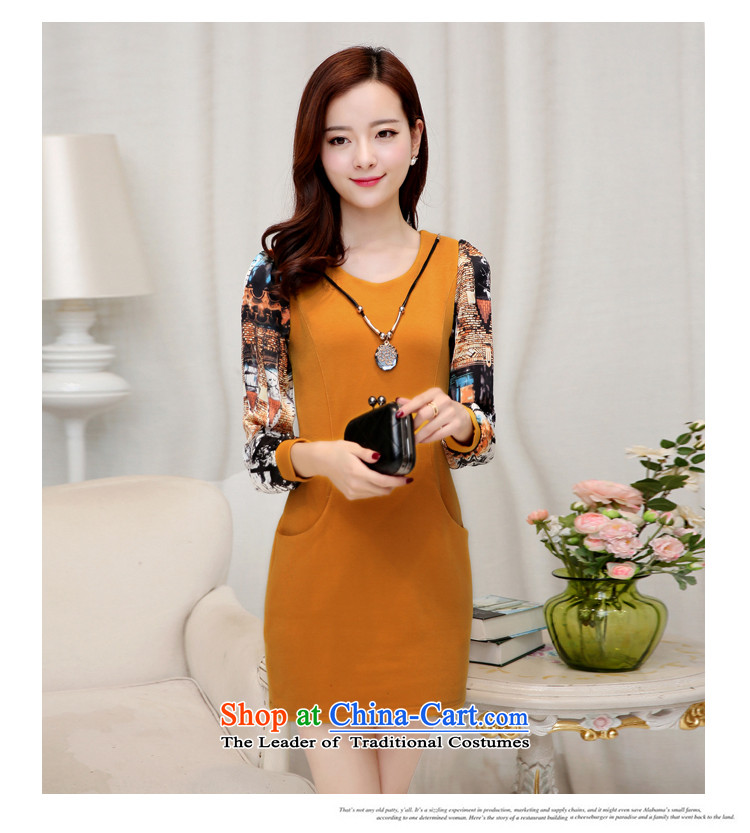 Sarah ya 2015 winter in new long long-sleeved plus lint-free large thick women's dresses 0762 Blue 2XL Photo, prices, brand platters! The elections are supplied in the national character of distribution, so action, buy now enjoy more preferential! As soon as possible.