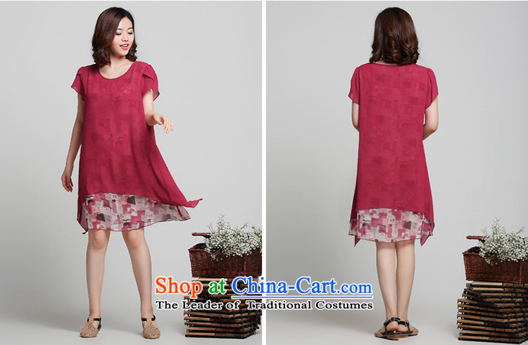 If the code to increase women's code 2015 mm thick summer chiffon short-sleeved Korean loose video thin leave two garment navy 4XL Photo, prices, brand platters! The elections are supplied in the national character of distribution, so action, buy now enjoy more preferential! As soon as possible.