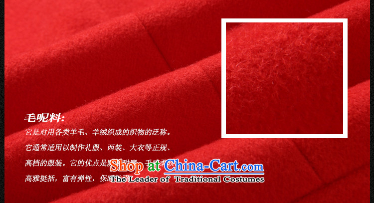 Rui Mei to 2015 to increase the number of ladies Fall/Winter Collections new thick mm loose video thin wool coats that long? C1008 jacket, gray 3XL picture, prices, brand platters! The elections are supplied in the national character of distribution, so action, buy now enjoy more preferential! As soon as possible.