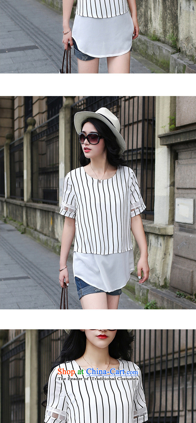 Mantile tu 2015 new ultra large female Striped Tee thick mm summer thin thick sister in graphics long chiffon shirt figure /MDR1767 XXXXXL180-195 around 922.747 picture, prices, brand platters! The elections are supplied in the national character of distribution, so action, buy now enjoy more preferential! As soon as possible.