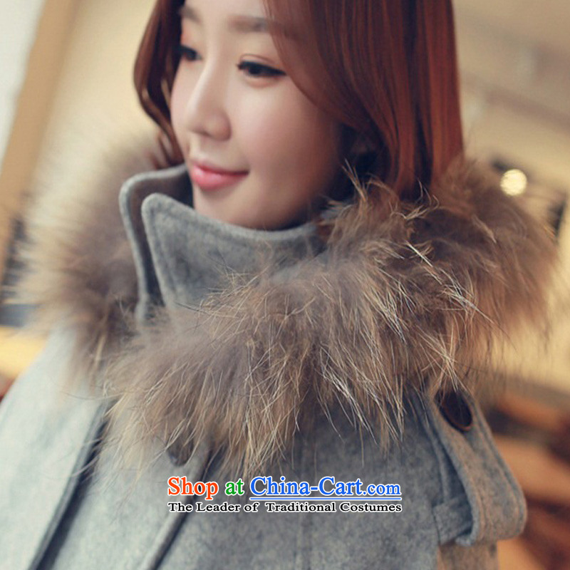 In 2015, Park winter clothing new larger women in long hair? jacket thick MM to intensify the sheep a wool coat gray 900 4XL around 922.747, paragraphs 165-175 under Park shopping on the Internet has been pressed.