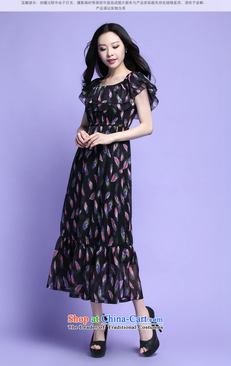 Coveted summer to xl female billowy flounces thick people chiffon saika beach long skirt skirt 3720 apricot color pictures, prices, XXXL brand platters! The elections are supplied in the national character of distribution, so action, buy now enjoy more preferential! As soon as possible.