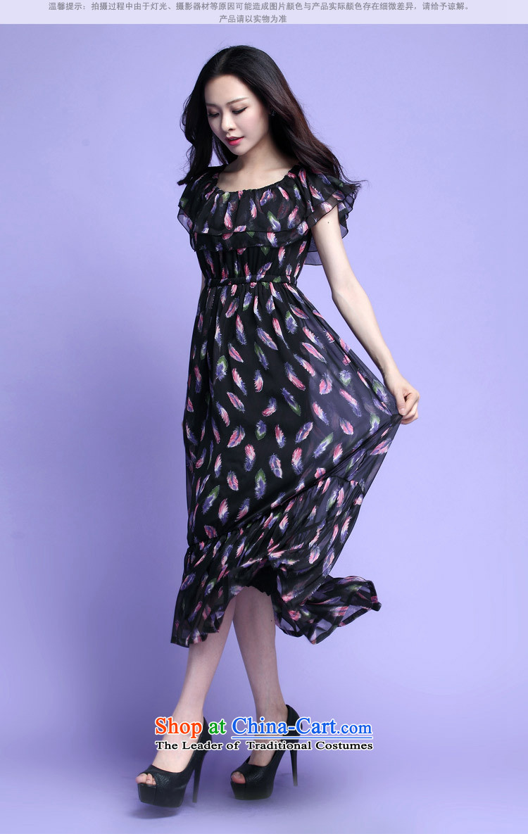 Coveted summer to xl female billowy flounces thick people chiffon saika beach long skirt skirt 3720 apricot color pictures, prices, XXXL brand platters! The elections are supplied in the national character of distribution, so action, buy now enjoy more preferential! As soon as possible.
