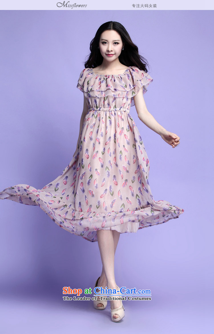 Coveted summer to xl female billowy flounces thick people chiffon saika beach long skirt skirt 3720 apricot color pictures, prices, XXXL brand platters! The elections are supplied in the national character of distribution, so action, buy now enjoy more preferential! As soon as possible.