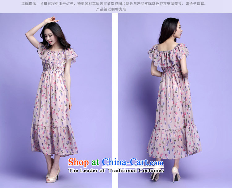 Coveted summer to xl female billowy flounces thick people chiffon saika beach long skirt skirt 3720 apricot color pictures, prices, XXXL brand platters! The elections are supplied in the national character of distribution, so action, buy now enjoy more preferential! As soon as possible.
