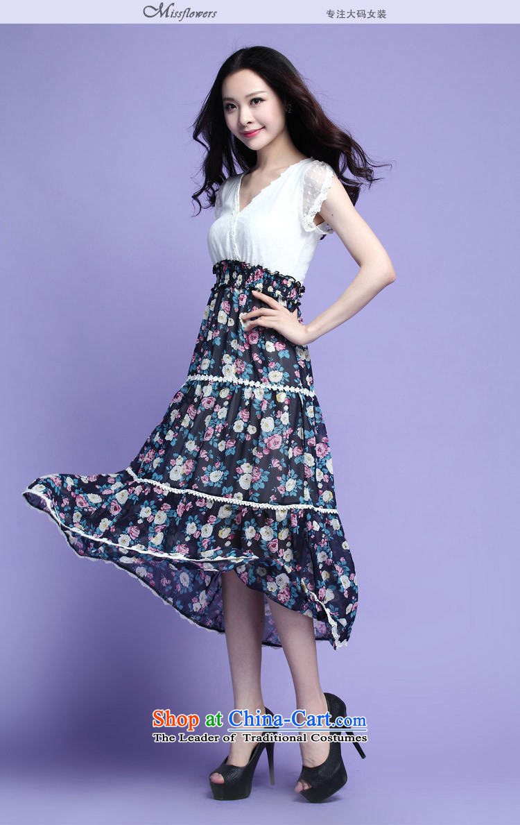 Coveted summer xl female thick sister two fake chiffon lace floral long skirt suits 3725 Green XXXL picture, prices, brand platters! The elections are supplied in the national character of distribution, so action, buy now enjoy more preferential! As soon as possible.