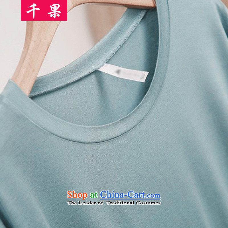Thousands of fruit xl women 2015 new summer thick sister video thin modal cotton T-shirt with round collar + elastic waist Capri two Kit 387 MINTCREAM 4XL recommendations, thousands of results around 170-190 microseconds (QIANGUO) , , , shopping on the In