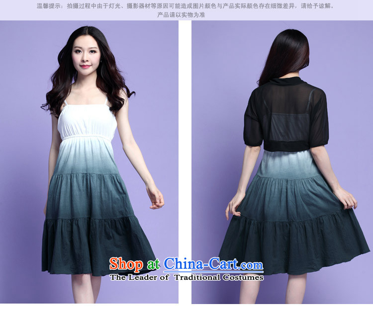 Coveted summer thick people to increase women's code chiffon jacket CAMI dresses really two 3728TH XXXL black picture, prices, brand platters! The elections are supplied in the national character of distribution, so action, buy now enjoy more preferential! As soon as possible.