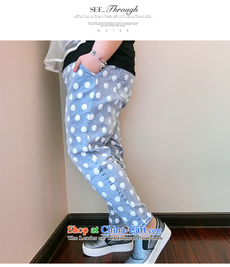 Addiction is large, women are still dependent on the burden of New Korea mm200 version casual pants dot loose wild jeans 863 light blue 42 pictures, prices, brand platters! The elections are supplied in the national character of distribution, so action, buy now enjoy more preferential! As soon as possible.
