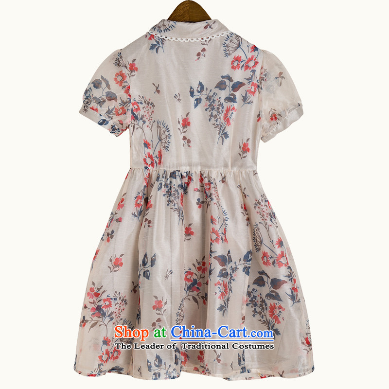 Leisure women thick mm summer to xl Suit Large 2015 new Korean modern urban girls and women temperament short-sleeved Dress Suit Large 3XL 155-170, Constitution Yi shopping on the Internet has been pressed.
