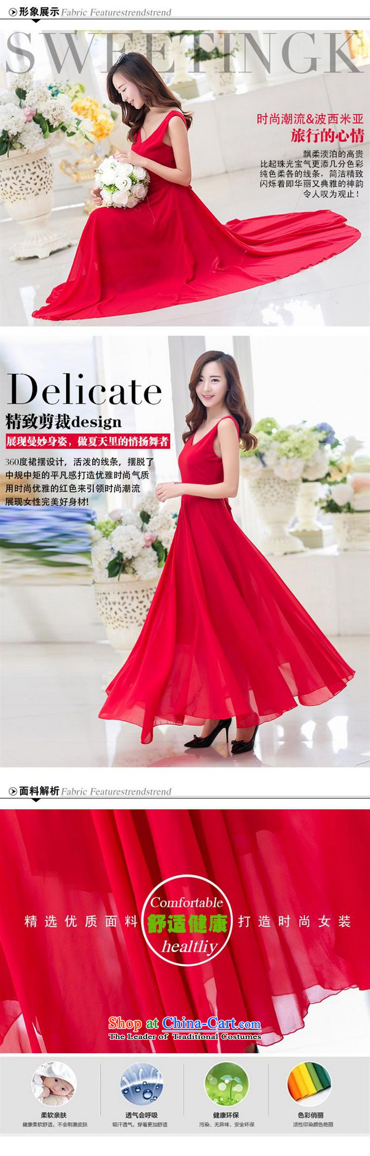    2015 Summer Sophie left Korean female sexy double-V sleeveless oversized petticoats long skirt chiffon female Long skirts black M picture, prices, brand platters! The elections are supplied in the national character of distribution, so action, buy now enjoy more preferential! As soon as possible.