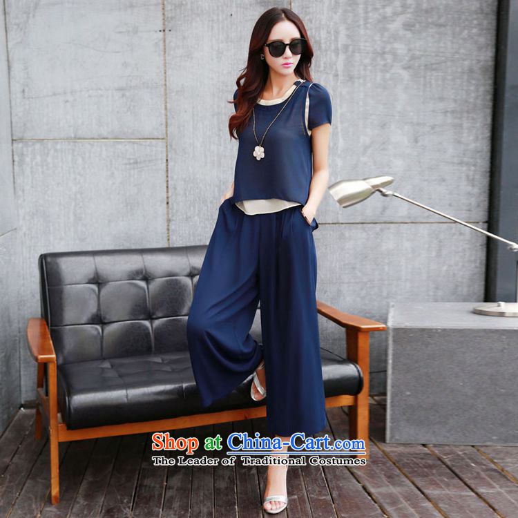 Sophie   2015 summer left Western women chiffon shirt 9 wide-legged pants two kits female stylish Sau San Kit wine red XXL picture, prices, brand platters! The elections are supplied in the national character of distribution, so action, buy now enjoy more preferential! As soon as possible.
