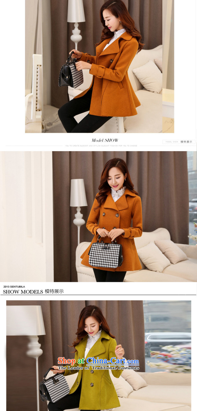 Eun-hui of the 2015 Spring New Korean citizenry elegant thick a wool coat jacket in gross? Long Large cloak 1099 Orange S picture, prices, brand platters! The elections are supplied in the national character of distribution, so action, buy now enjoy more preferential! As soon as possible.