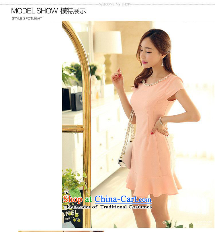    2015 Summer Sophie left Korean female sweet little fresh billowy flounces, under the package and Sau San short-sleeved dresses video thin black skirt XXL pictures of the girl, prices, brand platters! The elections are supplied in the national character of distribution, so action, buy now enjoy more preferential! As soon as possible.