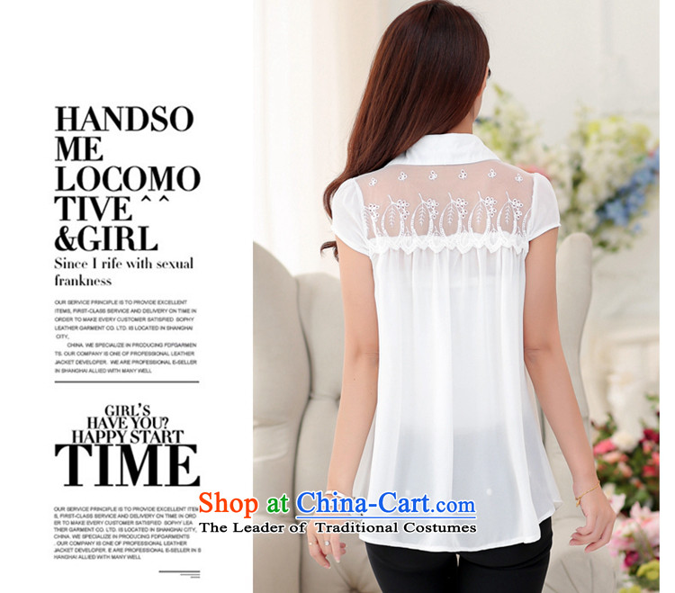  Large ZORMO Women's Summer lace stitching to xl chiffon shirt thick mm leave two shirts white L picture, prices, brand platters! The elections are supplied in the national character of distribution, so action, buy now enjoy more preferential! As soon as possible.