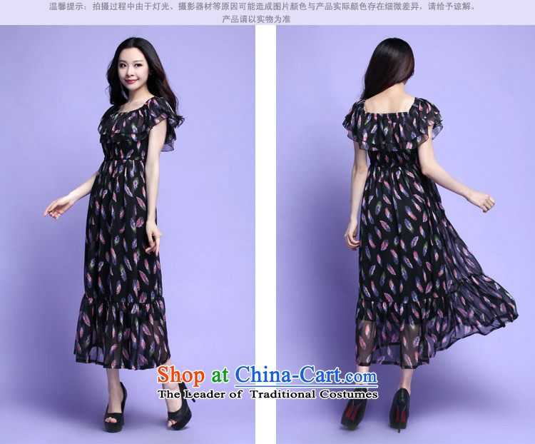 C.o.d. 2015 Summer new Korean large stylish thick MM Sau San billowy flounces chiffon saika Bohemia beach long skirt Foutune of thin apricot 2XL Graphics Picture, prices, brand platters! The elections are supplied in the national character of distribution, so action, buy now enjoy more preferential! As soon as possible.