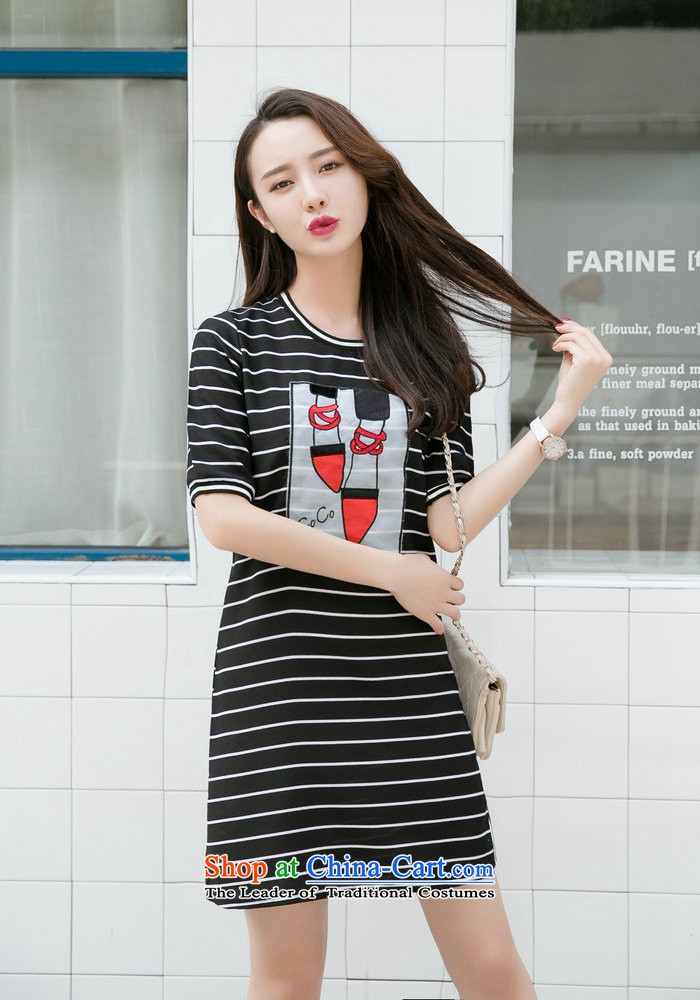 2015 Summer Zz&ff new larger in cuff cotton linen embroidery loose dresses, forming the streaks PETTICOAT skirt female DM9113 field white L picture, prices, brand platters! The elections are supplied in the national character of distribution, so action, buy now enjoy more preferential! As soon as possible.