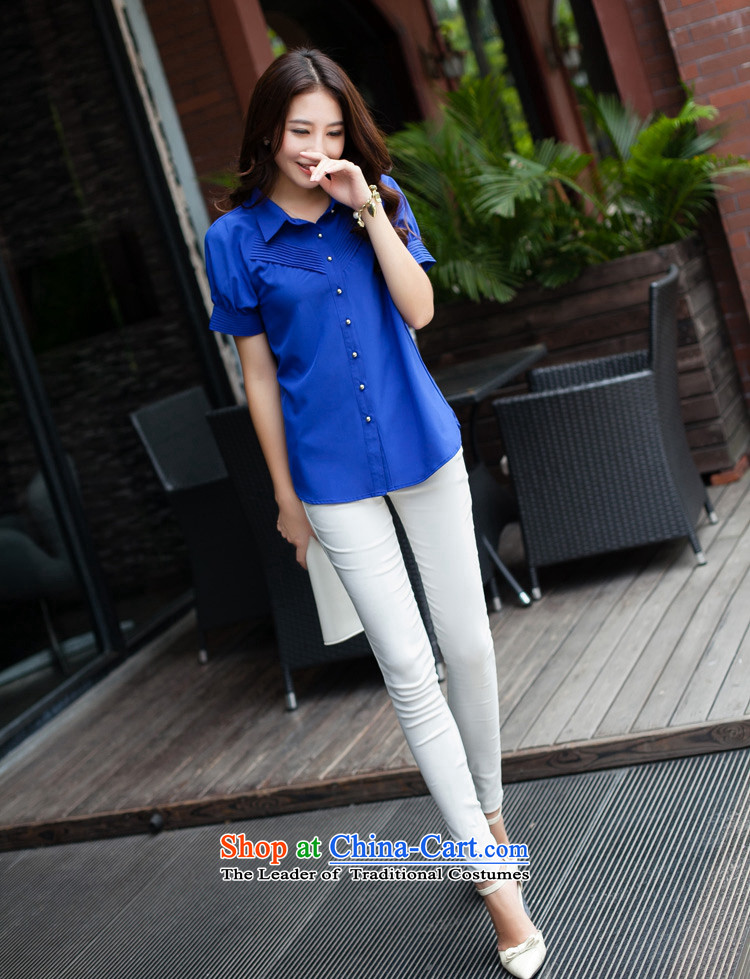 The officials of the fuseau larger female back lace stitching to xl short-sleeved shirt thick mm loose chiffon shirt White 4XL Photo, prices, brand platters! The elections are supplied in the national character of distribution, so action, buy now enjoy more preferential! As soon as possible.