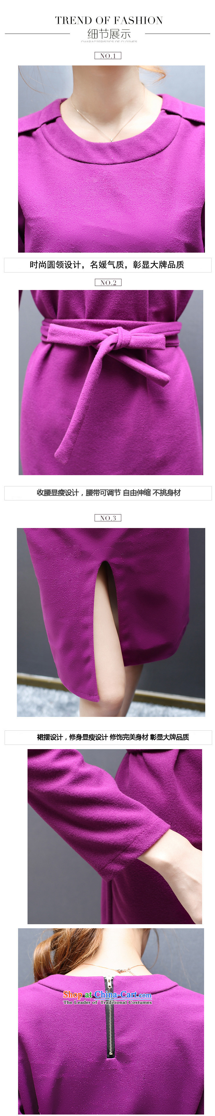 Van Gogh 倲 2015 autumn and winter female new) long hair? dresses European decorated in video site autumn thin Long skirts XF17 forming the picture color M brand, prices, picture platters! The elections are supplied in the national character of distribution, so action, buy now enjoy more preferential! As soon as possible.