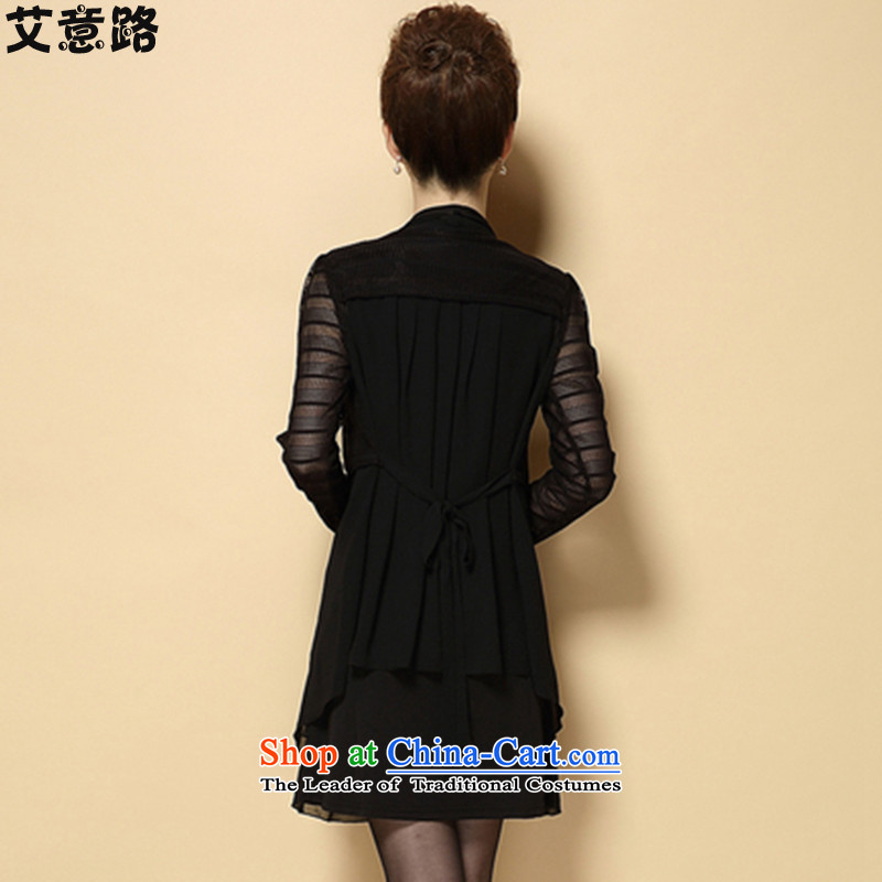 Hiv to route large new 2015 Women's dresses thick mm Sau San video thin dresses high-end two kits 2073 picture color Large XXL, code to HIV-shopping on the Internet has been pressed.
