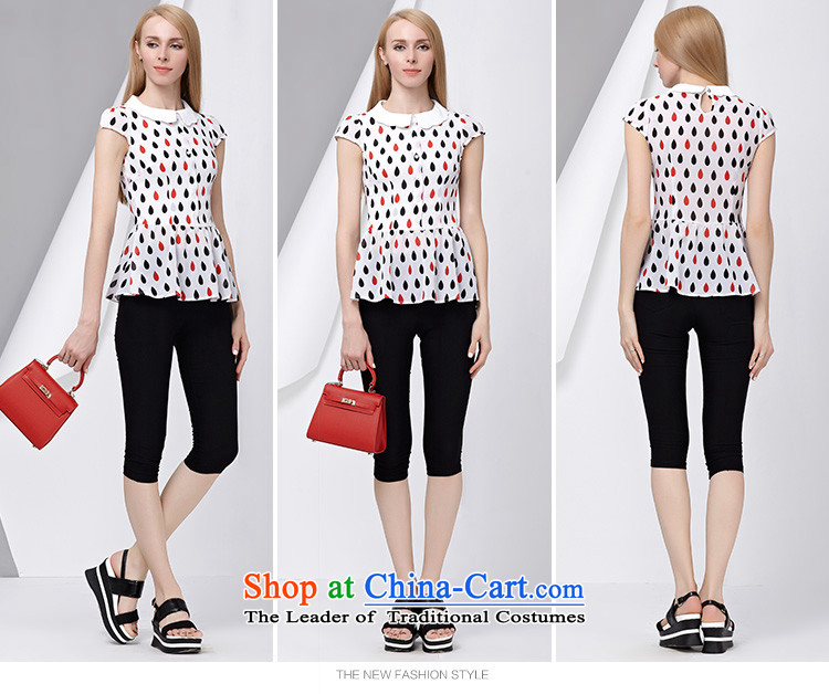 As provided for in the summer 2015 New Product Code women won 6-5 drops of stamp video edition thin chiffon shirt large short-sleeved T-shirt and 2,838 White 4XL Photo, prices, brand platters! The elections are supplied in the national character of distribution, so action, buy now enjoy more preferential! As soon as possible.