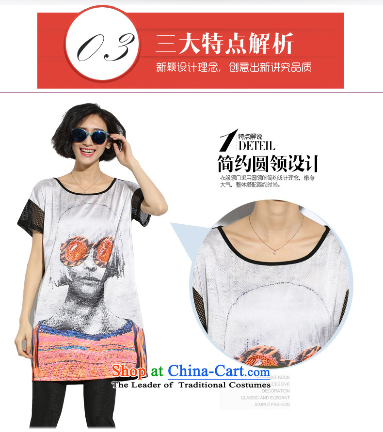 The Eternal Soo-to increase women's code 2015 Summer new Wild loose video thin digital printing map color T-shirt 4XL Photo, prices, brand platters! The elections are supplied in the national character of distribution, so action, buy now enjoy more preferential! As soon as possible.