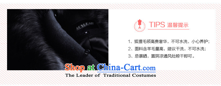 The poem Lin 2015 LUXLEAD winter clothes for long-sleeved Fox Maomao, double-H type in the long coats elegant black hair? XL Photo, prices, brand platters! The elections are supplied in the national character of distribution, so action, buy now enjoy more preferential! As soon as possible.
