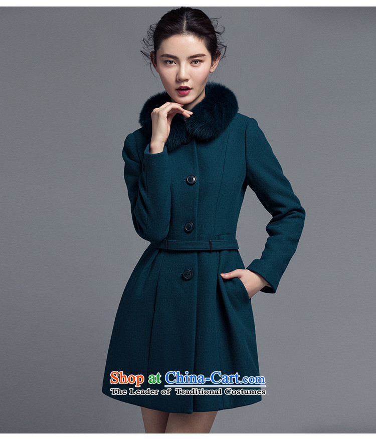 The poem Lin 2015 LUXLEAD autumn and winter gross receipts of New Small type A in the waist long coats of lint? female Paock Green M picture, prices, brand platters! The elections are supplied in the national character of distribution, so action, buy now enjoy more preferential! As soon as possible.