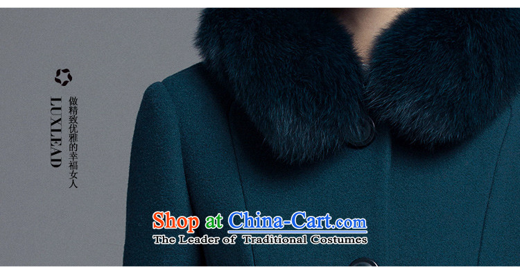 The poem Lin 2015 LUXLEAD autumn and winter gross receipts of New Small type A in the waist long coats of lint? female Paock Green M picture, prices, brand platters! The elections are supplied in the national character of distribution, so action, buy now enjoy more preferential! As soon as possible.