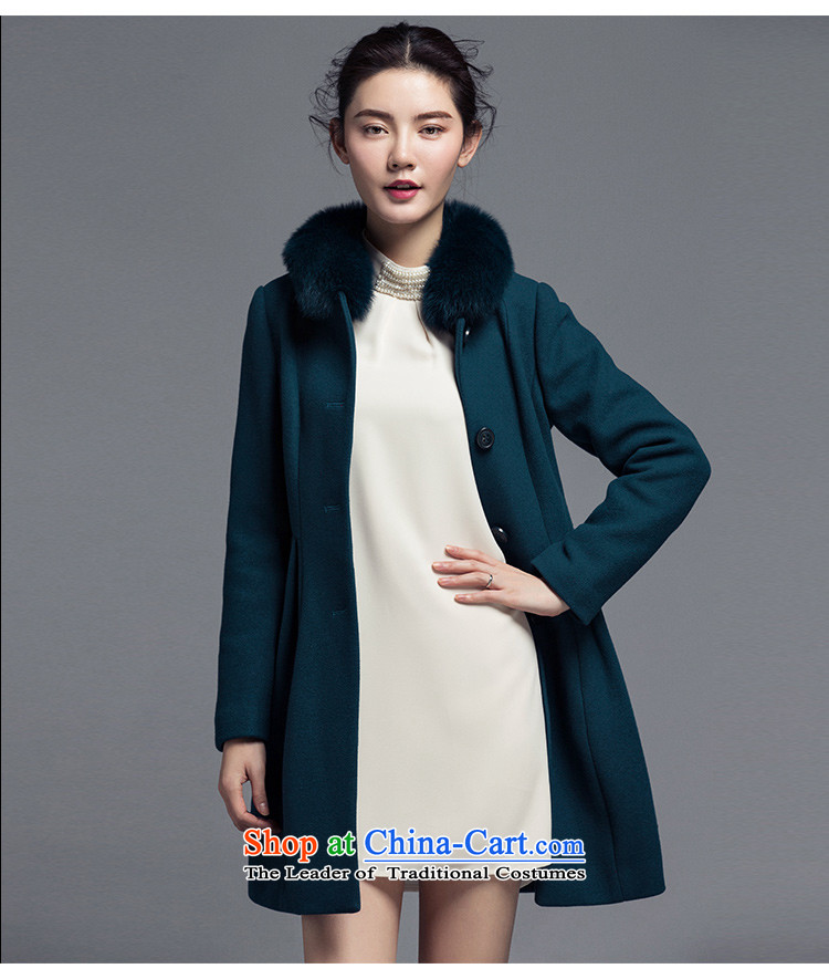 The poem Lin 2015 LUXLEAD autumn and winter gross receipts of New Small type A in the waist long coats of lint? female Paock Green M picture, prices, brand platters! The elections are supplied in the national character of distribution, so action, buy now enjoy more preferential! As soon as possible.