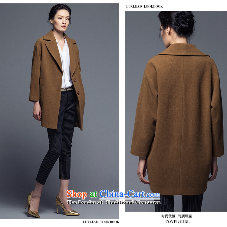 The poem Lin 2015 LUXLEAD autumn and winter new Lok shoulder long-sleeved cocoon-won long version of the fleece coats female dark green L? Picture, prices, brand platters! The elections are supplied in the national character of distribution, so action, buy now enjoy more preferential! As soon as possible.