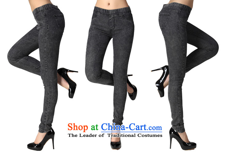 Elizabeth sub-large female new autumn replacing cowboy trousers 200 MM thick Korean catty autumn and winter boxed loose elastic waist Stretch video thin jeans sub H2136 picture color pictures, prices, 3XL brand platters! The elections are supplied in the national character of distribution, so action, buy now enjoy more preferential! As soon as possible.