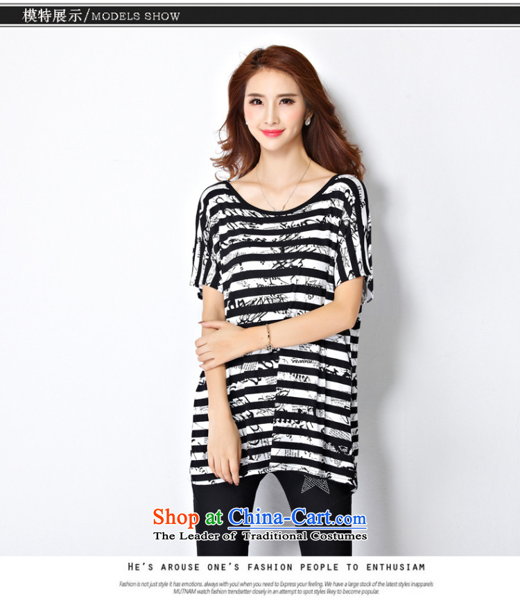 2015 Summer Zz&ff new large decorated as streaks female short-sleeved T-shirt DX8064 female black XXL picture, prices, brand platters! The elections are supplied in the national character of distribution, so action, buy now enjoy more preferential! As soon as possible.