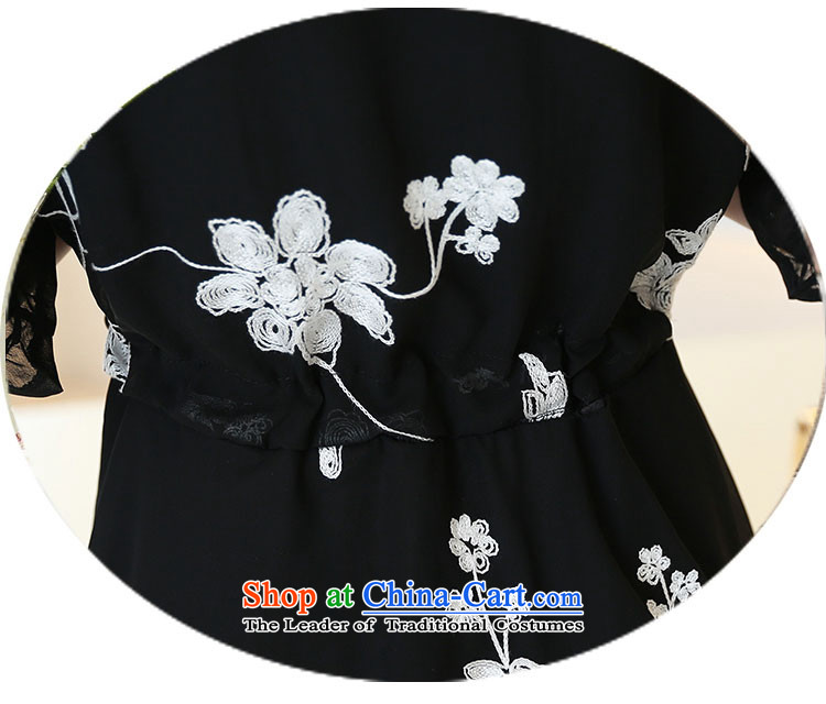 Thousands of large code women 2015 Summer new expertise to increase the elastic sister Foutune of loose video thin Lace Embroidery skirt A Skirt 5,168 Black 4XL Photo, prices, brand platters! The elections are supplied in the national character of distribution, so action, buy now enjoy more preferential! As soon as possible.