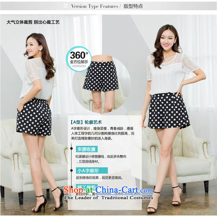 The interpolator auspicious 2015 to increase the number of women with new summer thick mm thin waves point of Sau San video stamp elastic waist casual WOMEN'S SHORTS X5526 Black XL Photo, prices, brand platters! The elections are supplied in the national character of distribution, so action, buy now enjoy more preferential! As soon as possible.
