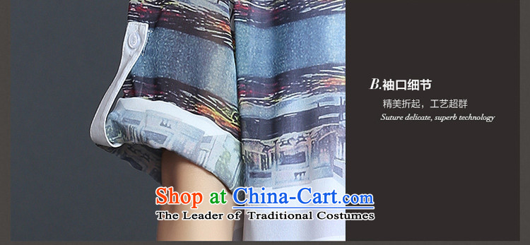 Rui Mei to 2015 to increase the number of women with new summer thick mm video thin 3D stamp chiffon shirt-T-shirts, casual women blue short-sleeve) 1234 5XL picture, prices, brand platters! The elections are supplied in the national character of distribution, so action, buy now enjoy more preferential! As soon as possible.
