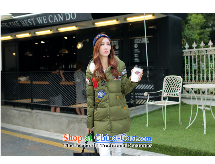 As autumn 2015 female ãþòâ feather winter clothing women for larger female Korean Edition to increase cotton coat jacket thick mm female in long loose robe white 3XL thick recommendations 160-180 catty weight picture, prices, brand platters! The elections are supplied in the national character of distribution, so action, buy now enjoy more preferential! As soon as possible.