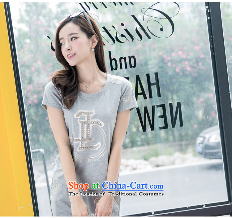Australia New Robin large summer ladies casual sports wear t-shirt female short-sleeved black L picture, prices, brand platters! The elections are supplied in the national character of distribution, so action, buy now enjoy more preferential! As soon as possible.