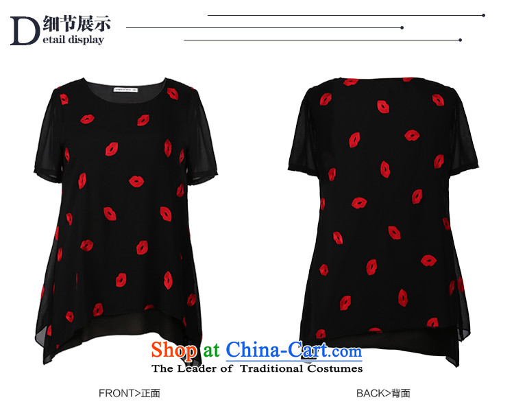 Luo Shani Flower Snow woven shirts expertise code sister summer increase to T-shirts loose video thin, 2210 Black 2XL Photo, prices, brand platters! The elections are supplied in the national character of distribution, so action, buy now enjoy more preferential! As soon as possible.