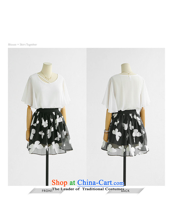 Thousands of fruit Summer 2015 new larger women to increase girls' thick graphics thin, The chiffon shirt + stamp short skirt two Kit Skirts 5 169 white shirt + suit 3XL short skirts picture, prices, brand platters! The elections are supplied in the national character of distribution, so action, buy now enjoy more preferential! As soon as possible.