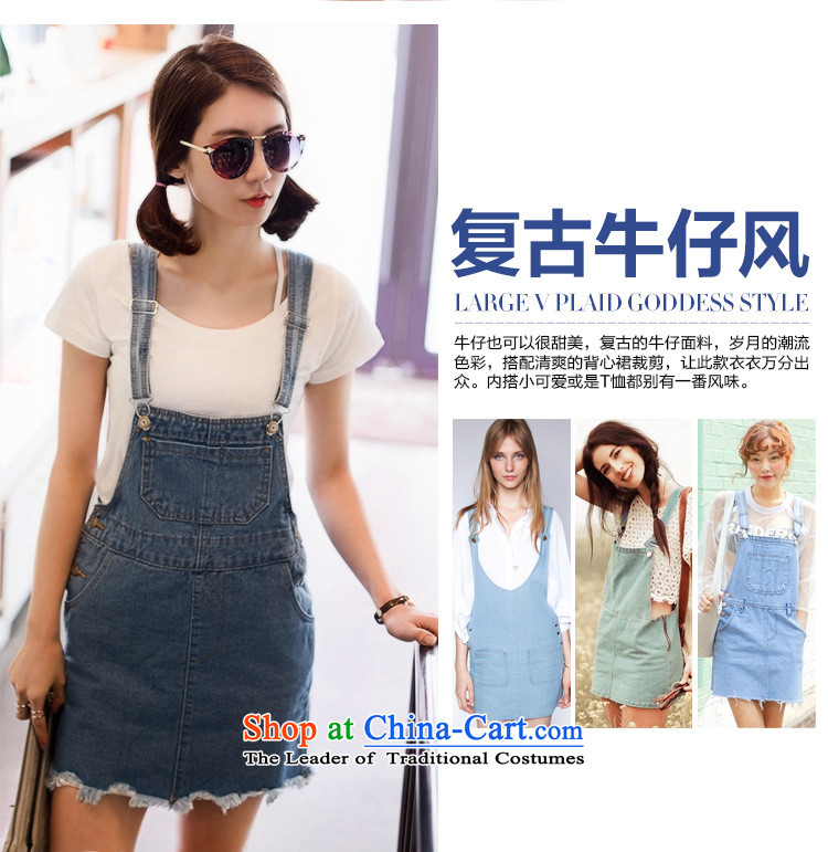 To increase the number missdonut Women's Summer thick sister graphics, Korean relaxd thin thick mm dresses 200 catties jeans back with large blue skirt 3XL code picture, prices, brand platters! The elections are supplied in the national character of distribution, so action, buy now enjoy more preferential! As soon as possible.