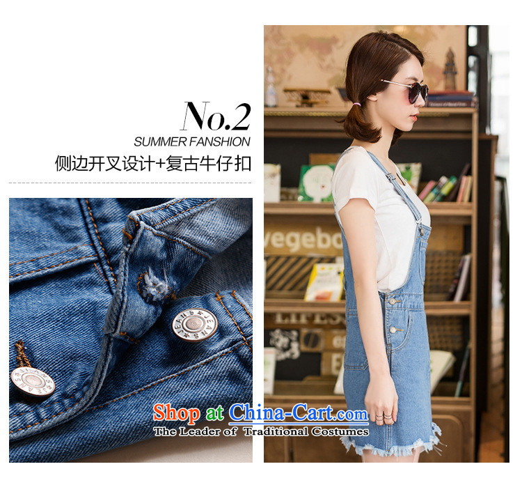To increase the number missdonut Women's Summer thick sister graphics, Korean relaxd thin thick mm dresses 200 catties jeans back with large blue skirt 3XL code picture, prices, brand platters! The elections are supplied in the national character of distribution, so action, buy now enjoy more preferential! As soon as possible.