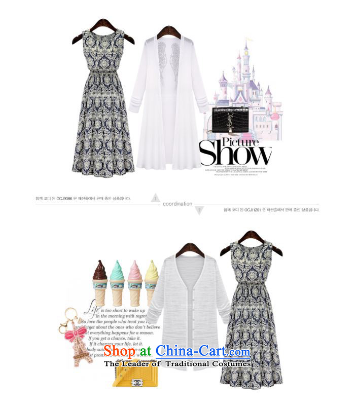 The results of the 2015 Summer new larger female thick sister to intensify the bohemian long skirt Foutune of video thin stamp widen swing dresses 397 dark blue 5XL stamp picture, prices, brand platters! The elections are supplied in the national character of distribution, so action, buy now enjoy more preferential! As soon as possible.