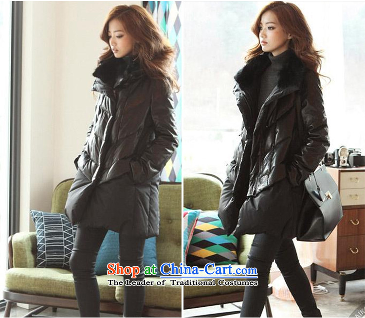 Yuan baiqiu winter clothing xl female ãþòâ new expertise in relaxd longer MM PU stitching warm Black 7126 cotton coat 3XL around 922.747 150 - 160131 Pictures, prices, brand platters! The elections are supplied in the national character of distribution, so action, buy now enjoy more preferential! As soon as possible.