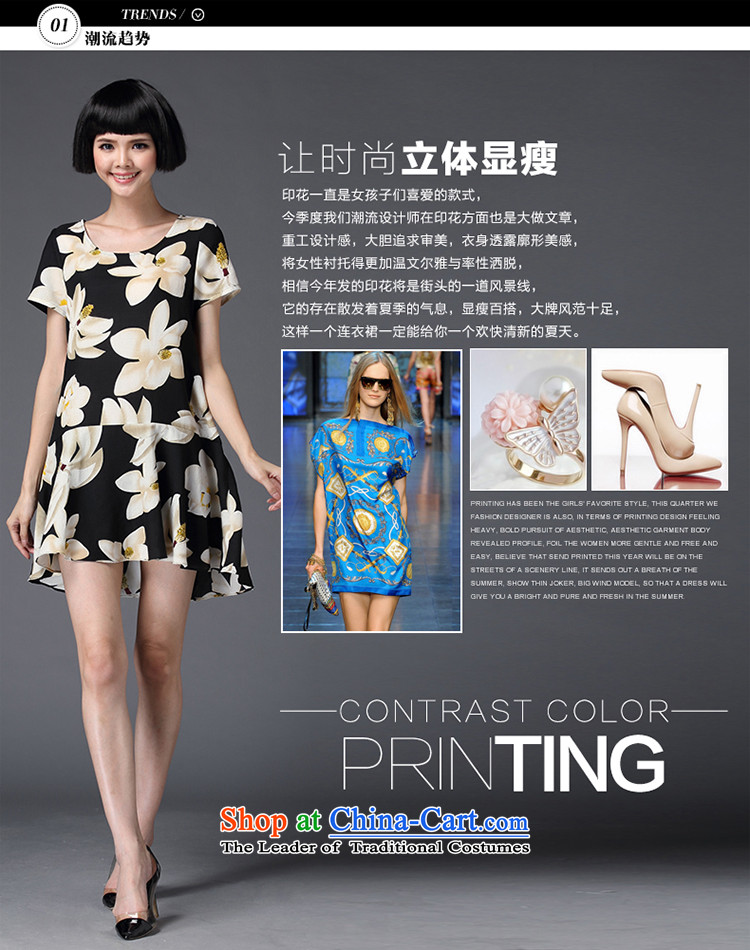 The Director of the women's code for summer 2015 new Korean thick MM stylish stamp graphics thin dresses   2918 Black Large 5XL code around 922.747 200 pictures, prices, brand platters! The elections are supplied in the national character of distribution, so action, buy now enjoy more preferential! As soon as possible.