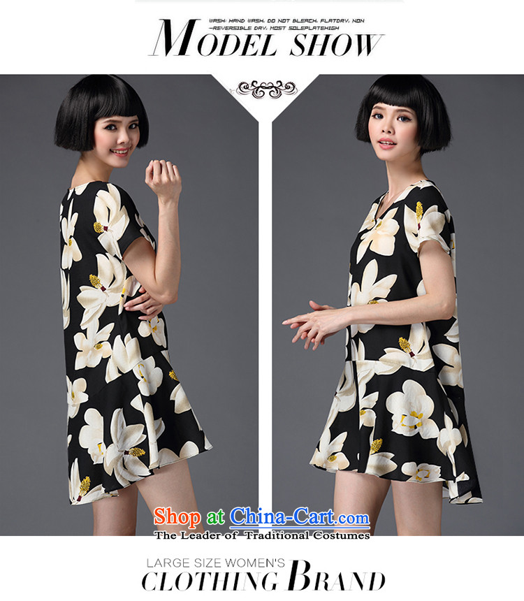 The Director of the women's code for summer 2015 new Korean thick MM stylish stamp graphics thin dresses   2918 Black Large 5XL code around 922.747 200 pictures, prices, brand platters! The elections are supplied in the national character of distribution, so action, buy now enjoy more preferential! As soon as possible.