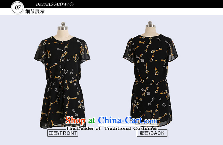 The director of King boutique catty 200 code women thick mm summer short-sleeved tether video thin ice woven dresses thin black large number 2916 XL suitable for 120 around 922.747 picture, prices, brand platters! The elections are supplied in the national character of distribution, so action, buy now enjoy more preferential! As soon as possible.
